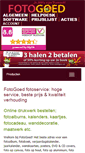 Mobile Screenshot of fotogoed.nl